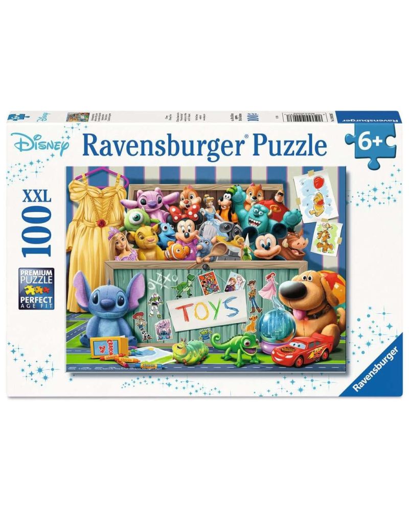 DISNEY - Le Coffre à jouets magique - Puzzle 100P - vue principale