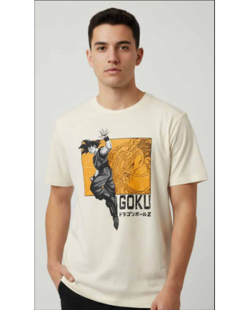 DRAGON BALL Z - Goku Dragon - T-Shirt Homme (XL) - vue principale