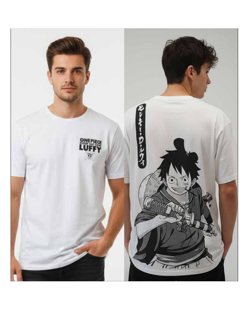 ONE PIECE - Straw Hat Crew Luffy - T-Shirt Homme (XXL) - vue principale
