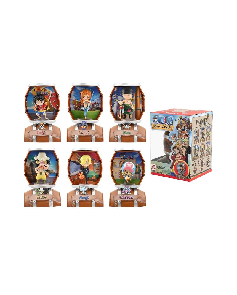 Figurine One Piece Barrel Capsule assortiment collection