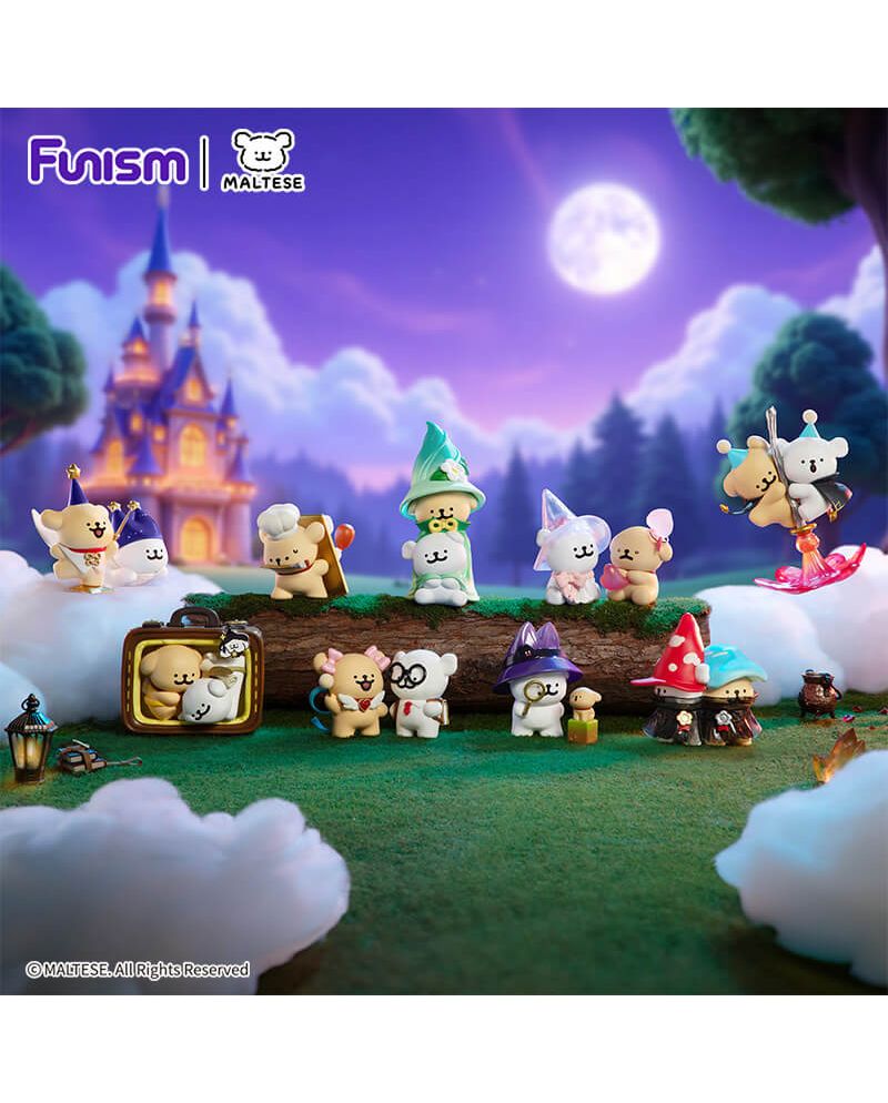 MALTESE Magic Seekers Series Blind Box Set 8 figurines - visuel principal