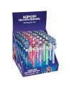 K-POP - Stylo à Gel Effaçable +Head Topper (Display de 30pcs) - vue principale