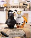 ALEXANDER THE FAT TIGER -Real crazy Horse Series -Blind Box Set 8 Fig. - vue de dos