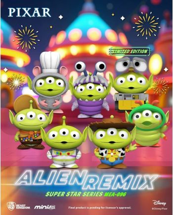 PIXAR - Alien Remix Super Star Series - Set 6 Figurine 8 cm - vue principale