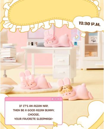 MOMO BUNNY - 24h Life Diary Series - Blind Box Set 4 Figurine - vue de profil