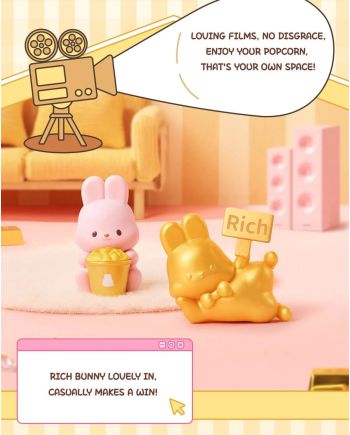 MOMO BUNNY - 24h Life Diary Series - Blind Box Set 4 Figurine - vue du packaging