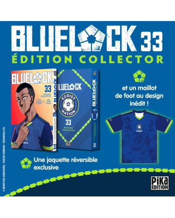 BLUE LOCK - Tome 33 - EDITION COLLECTOR - vue principale