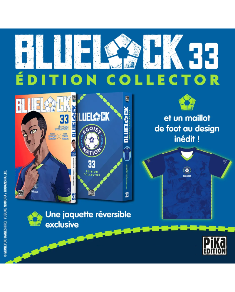 BLUE LOCK - Tome 33 - EDITION COLLECTOR - vue principale