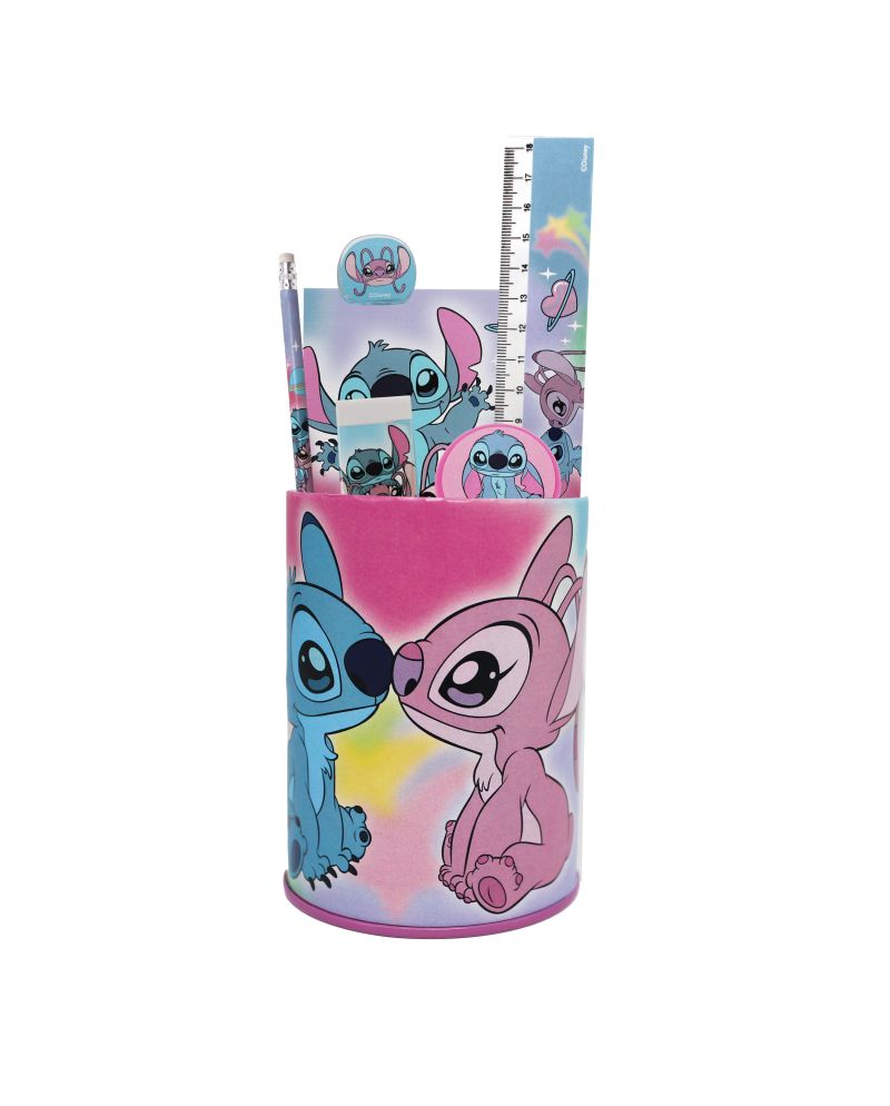 LILO & STITCH - Set de Papeteire + Pot à Crayon - 7pc. - vue principale