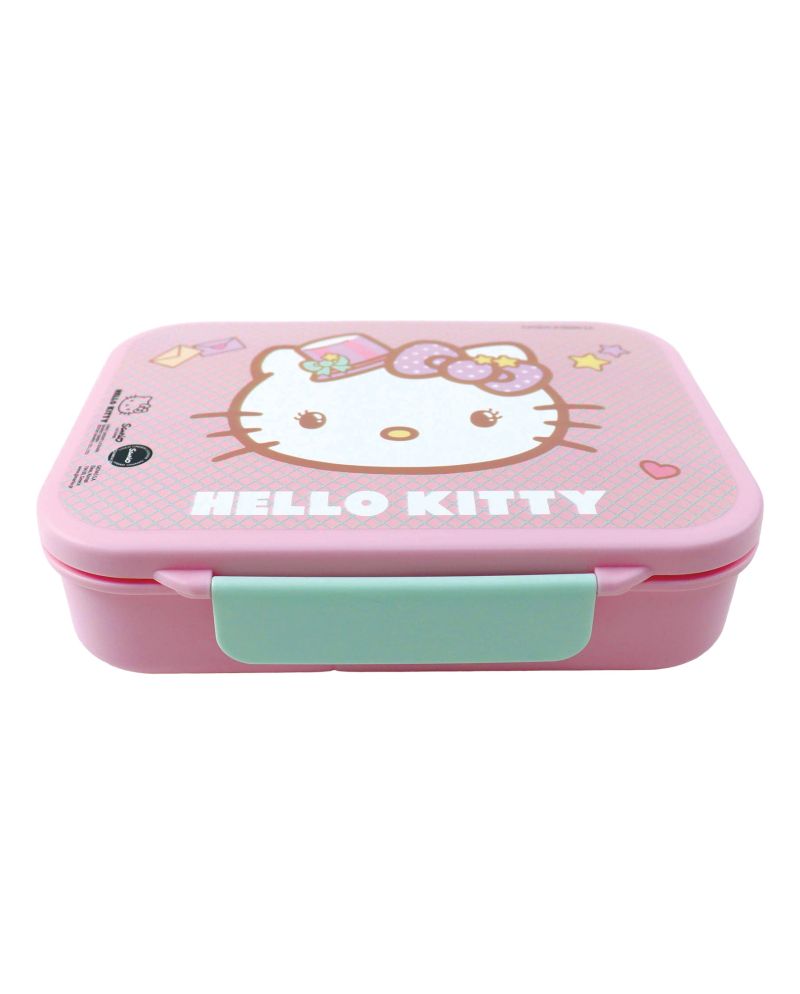 HELLO KITTY - Boite à Tartines avec 3 compartiments 1000ml - vue principale