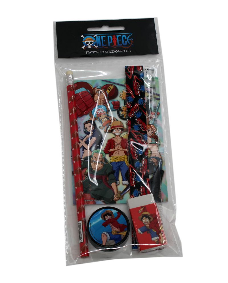 ONE PIECE - Set de Papeterie - 5pc. - vue principale