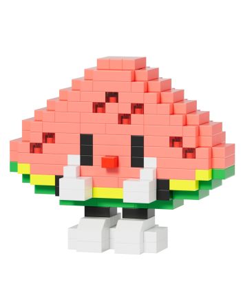 KAWAII BOX - Fruity Pals - Kit de Construction (6pcs) 230 à 350pcs - vue de face