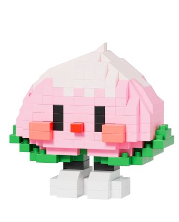 KAWAII BOX - Fruity Pals - Kit de Construction (6pcs) 230 à 350pcs - vue de dos