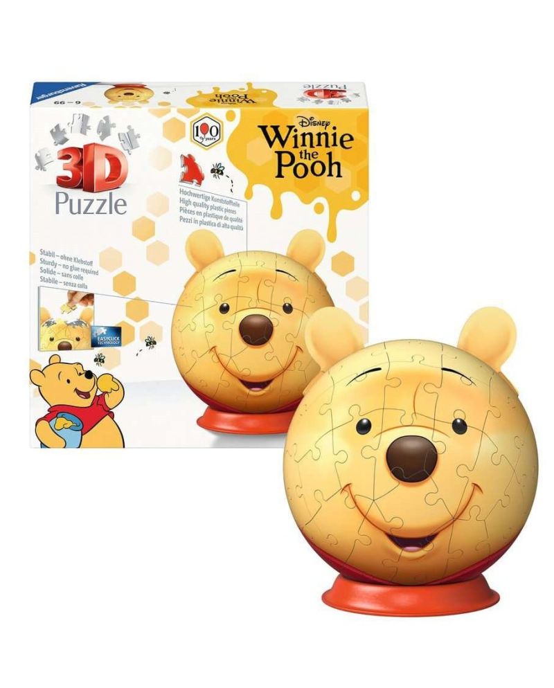 DISNEY - Puzzle 3D - Winnie L'Ourson 72p - vue principale