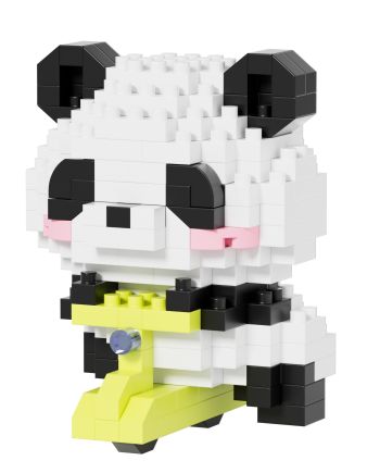 KAWAII BOX - Panda Pals - Kit de Construction (6pcs) 180 à 225pcs - vue de profil