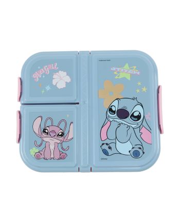 LILO & STITCH - Boite à Tartines avec 3 compartiments 800ml - vue principale