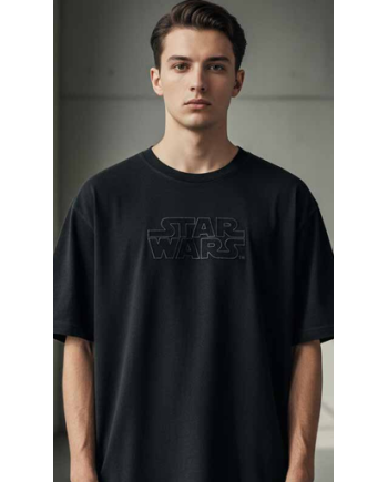 STAR WARS - Logo - T-Shirt Oversize (L) - vue principale