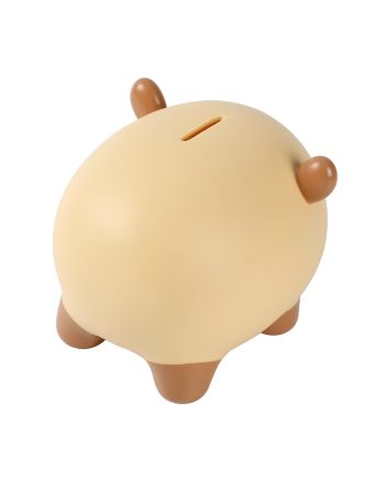 KAWAII - Capybara - Tirelire - vue de dos