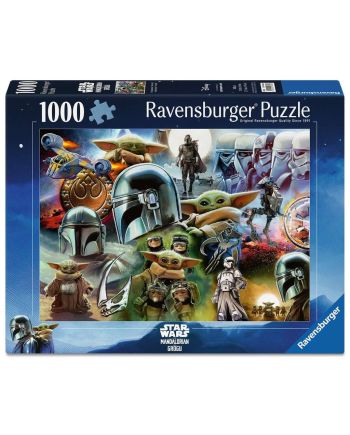 THE MANDALORIAN AND GROGU - Puzzle 1000P - vue principale