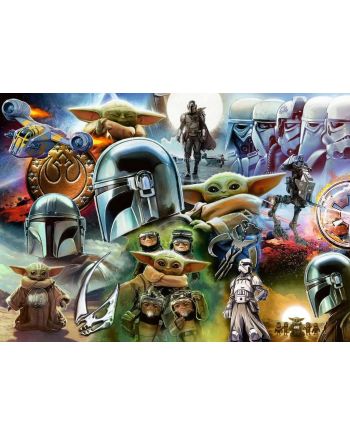 THE MANDALORIAN AND GROGU - Puzzle 1000P - vue de face
