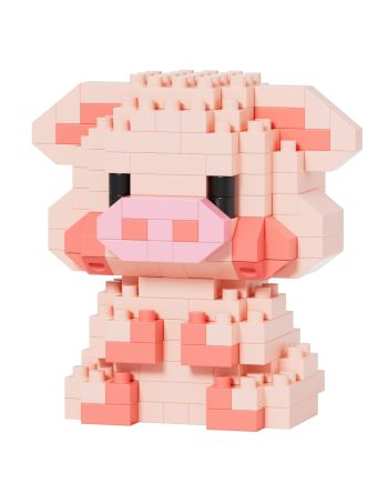 KAWAII BOX - Animal Zoo - Kit de Construction (6pcs) 165 à 205pcs - vue de dos