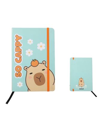 KAWAII - Capybara - Cahier A5 - vue principale