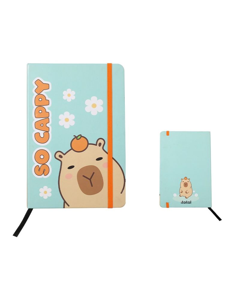 KAWAII - Capybara - Cahier A5 - vue principale