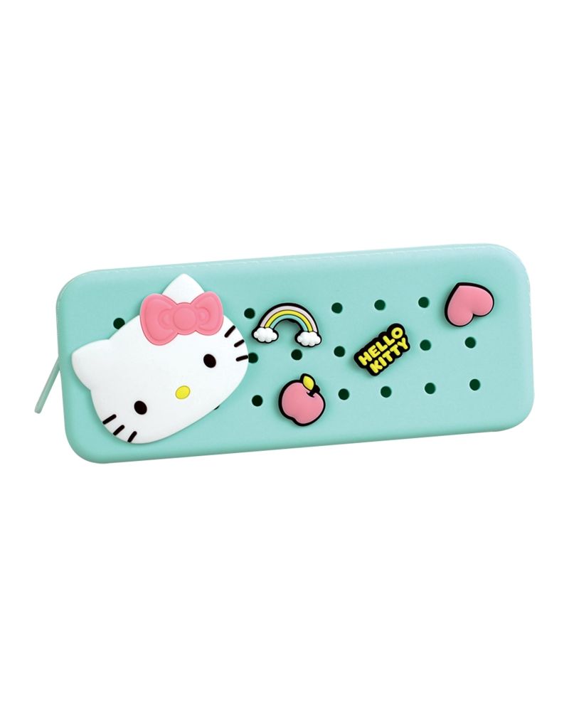 HELLO KITTY - Trousse à Crayons en Silicone avec Pins - vue principale