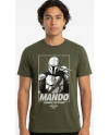 MANDALORIAN & GROGU - Wherever i go he goes - T-Shirt (M) - vue principale