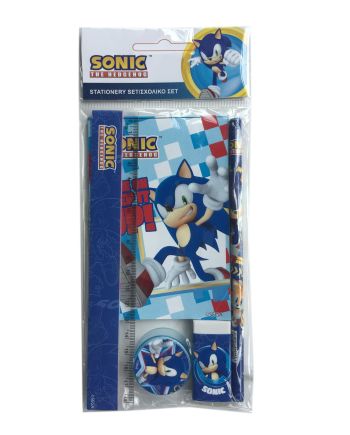 SONIC - Set de Papeterie - 5pc. - vue principale