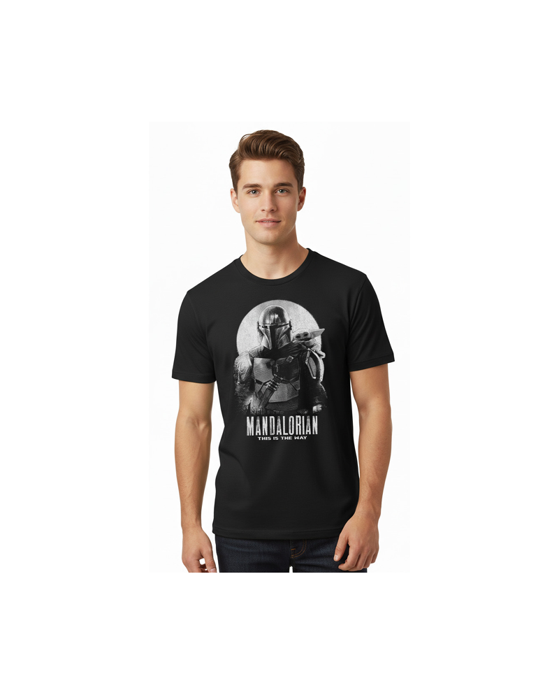 MANDALORIAN & GROGU - This is the way - T-Shirt (M) - vue principale