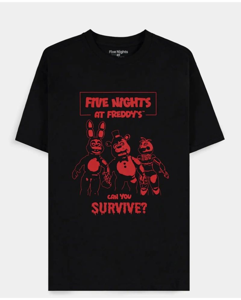 FIVE NIGHTS AT FREDDY'S - Can you survive - T-shirt Homme (L) - vue principale