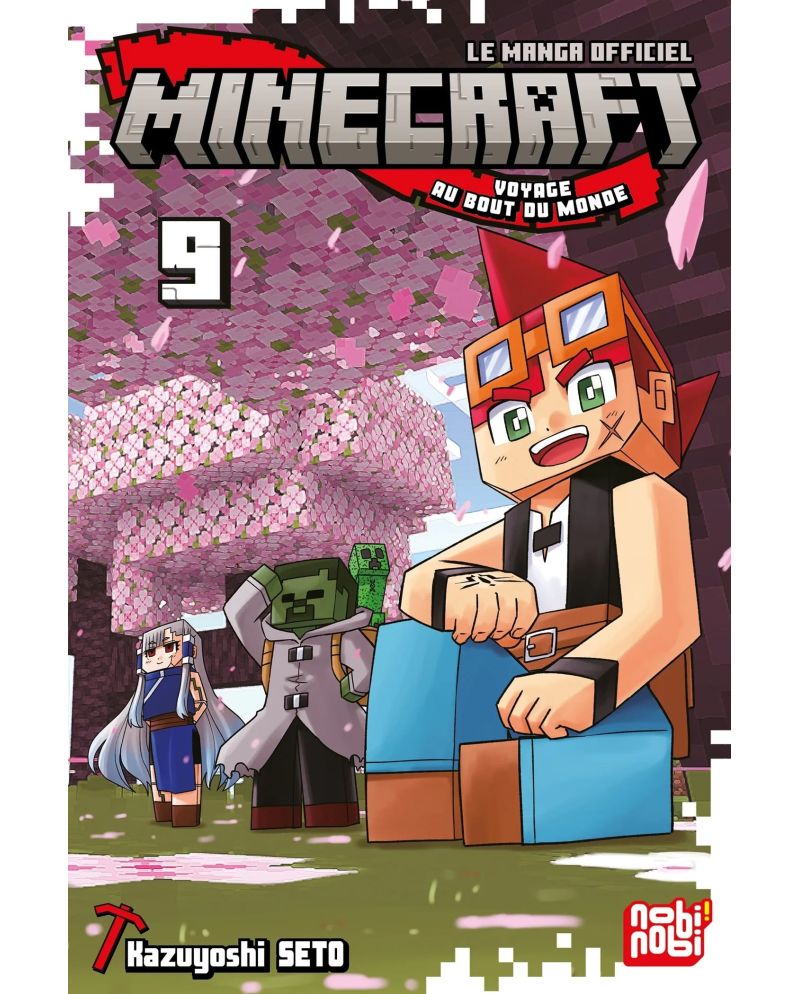MINECRAFT - Le manga officiel - Voyage au bout du monde - Tome 9 - vue principale