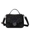 DISNEY - Mickey & Minnie Spiderweb & Bats - Sac bandoulière Loungefly - vue principale