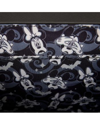 DISNEY - Mickey & Minnie Spiderweb & Bats - Sac bandoulière Loungefly - vue de dos