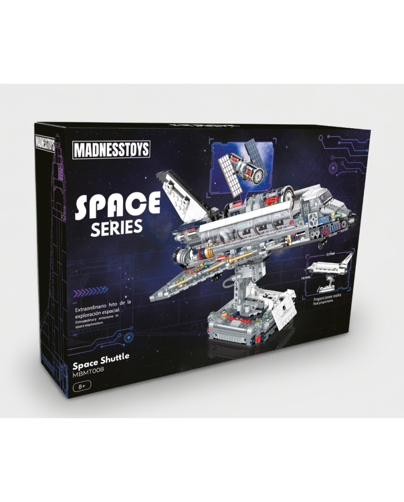 POP SERIES - Kit de Construction - Navette Spatiale - 950pc - vue principale
