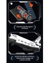 POP SERIES - Kit de Construction - Navette Spatiale - 950pc - vue de profil