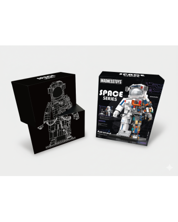 POP SERIES - Kit de Construction - Astronaute - 900pc - vue de dos