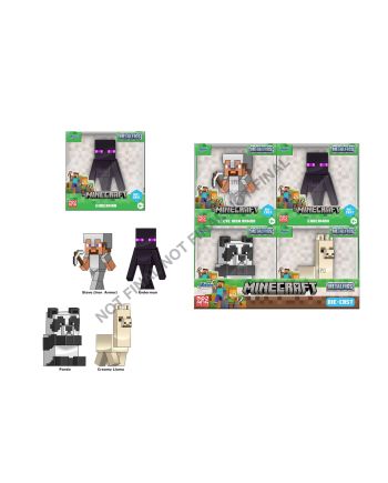 MINECRAFT - Display de Figurines 6cm - 4 Modèles - 12pc - Wave 6 - vue principale