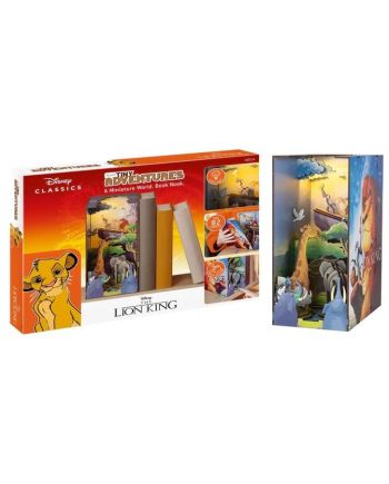 DISNEY - BOOK NOOK KIT - Le Roi Lion - 82pc + Eclairage LED - vue principale