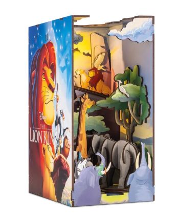 DISNEY - BOOK NOOK KIT - Le Roi Lion - 82pc + Eclairage LED - vue de face