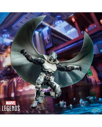 MARVEL RIVALS - Moon Knight - Figurine Legends Series 15cm - vue de profil