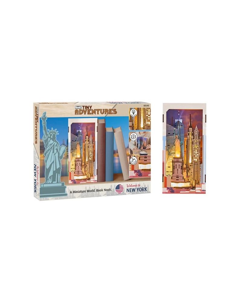 BOOK NOOK KIT - New York - 221pc + Eclairage LED - vue principale
