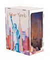BOOK NOOK KIT - New York - 221pc + Eclairage LED - vue de profil