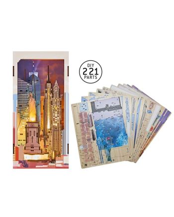 BOOK NOOK KIT - New York - 221pc + Eclairage LED - vue de detail