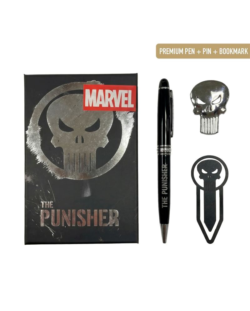 MARVEL - Punisher - Set Stylo à Bille - vue principale