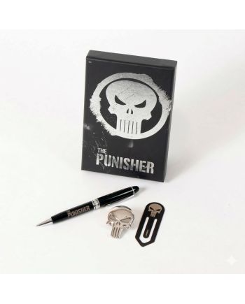 MARVEL - Punisher - Set Stylo à Bille - vue de face