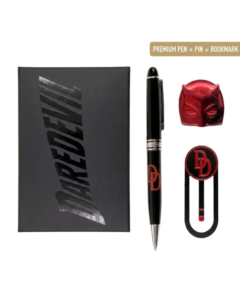 MARVEL - Daredevil - Set Stylo à Bille - vue principale