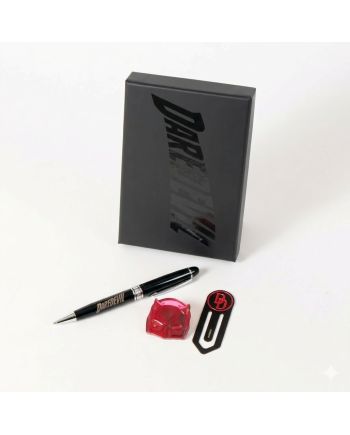 MARVEL - Daredevil - Set Stylo à Bille - vue de face
