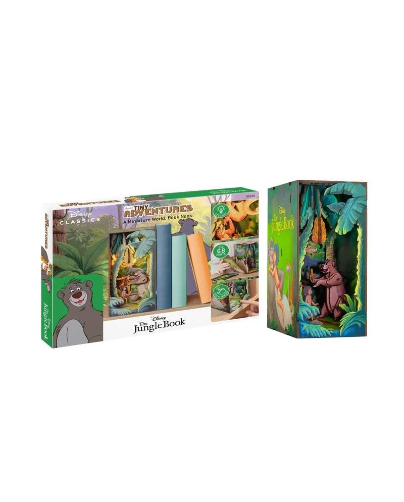 DISNEY - BOOK NOOK KIT - Le Livre de la Jungle - 68pc + Eclairage LED - vue principale